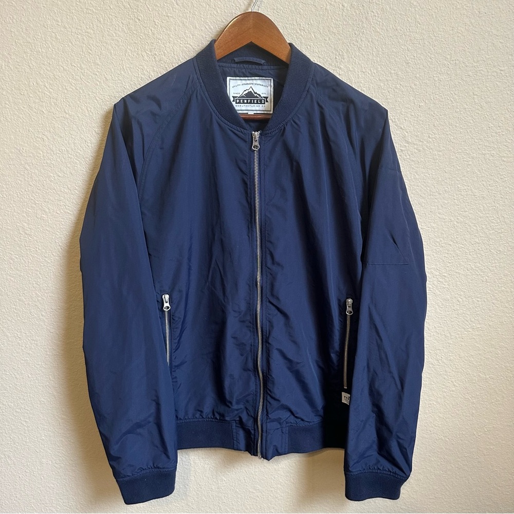 Penfield Men’s Okenfield Water Resistant Nylon Bomber Jacket